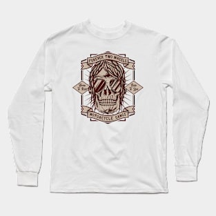 Forever two wheels born to ride Long Sleeve T-Shirt